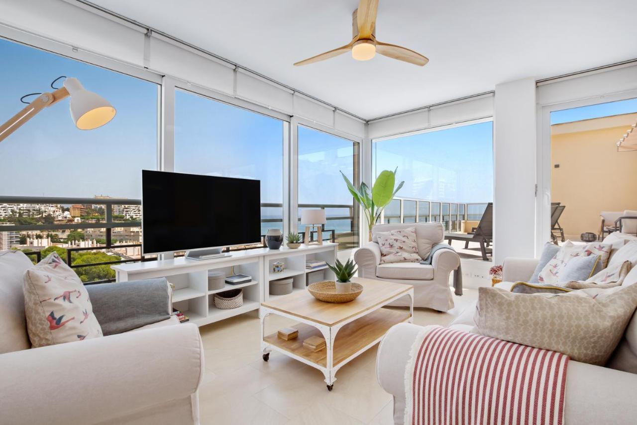 Crystalline View'S Of Carihuela - 3 Bedrooms Penthouse Torremolinos Exteriér fotografie