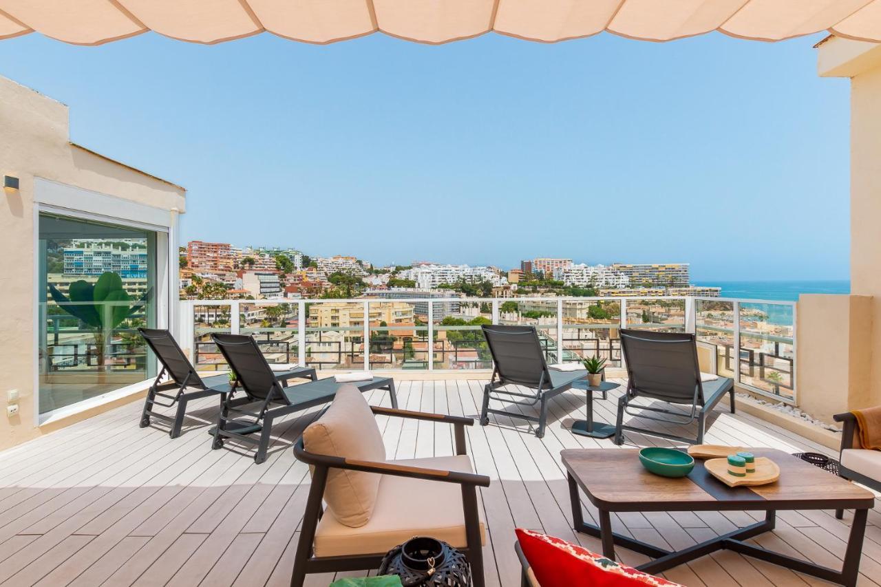 Crystalline View'S Of Carihuela - 3 Bedrooms Penthouse Torremolinos Exteriér fotografie